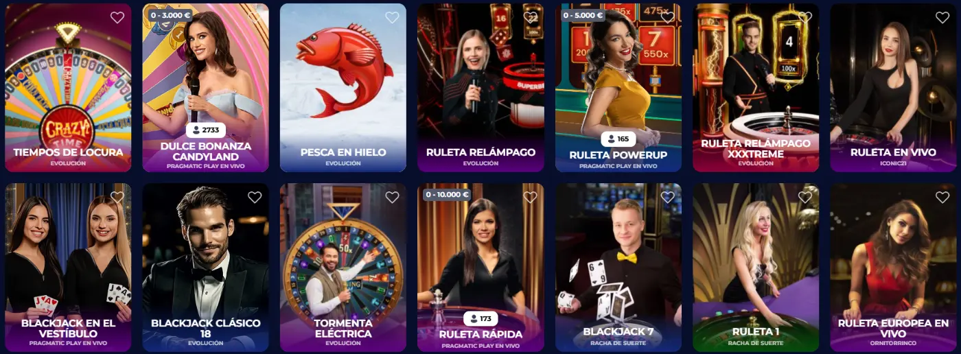Nine Casino Juegos de Casino en Vivo Nine Casino juegos en vivo con ruleta, blackjack y crupieres reales